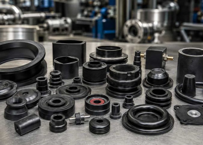 Peças técnicas em borracha para alta performance